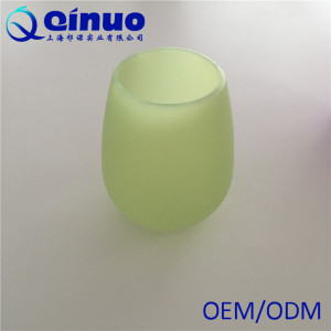 New Design High Translucent Travel Silicone Soft Wine Drinking Cup